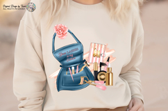 Lash Tech Apron Sublimation PNG Beauty Tools Glam Design Product Image 4