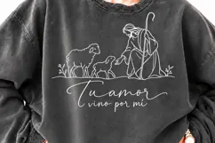 Tu Amor Vino Por Mi Christian PNG, Spanish Good Shepherd Fai Product Image 3
