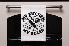 My Kitchen My Rules Svg, Kitchen Sign Svg, Mom Kitchen Svg. Product Image 4