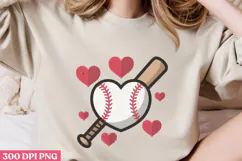 Softball mom PNG, Game Day Baseball Sublimation PNG Product Image 3