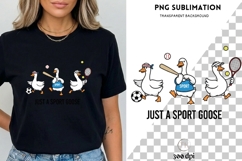 Just a Sport Goose PNG | Funny Athletic Goose Design Product Image 3