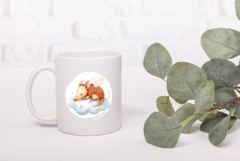 Battleship Illustration, Cartoon Animal PNG, Clouds PNG Product Image 3