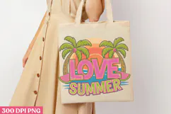 Love Summer PNG, Hello Summer Sublimation PNG Product Image 1