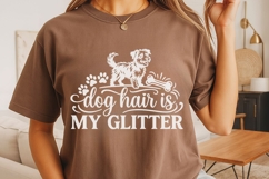 Dog Hair Is My Glitter Svg, Dog Mom Svg, Dog Lover Svg. Product Image 4