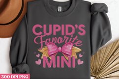 Cupid&#039;s favorite mini PNG, Retro Valentines Sublimatio PNG Product Image 3