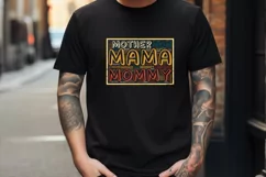 Mama Mommy Mother mom T-Shirt - Unique Sublimation Design Product Image 2