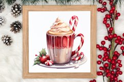 Christmas Coffee Hot Cocoa Sublimation Clipart Product Image 3