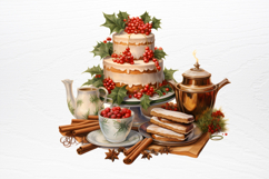 Christmas Holiday Baking Clipart PNG Product Image 3