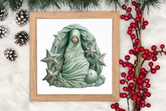 Mint Christmas Baby First Clipart, Christmas PNG Product Image 3