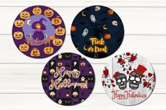 Funny Halloween | Door Signs Sublimation design bundle, PNG Product Image 3