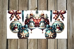 Vintage Christmas | 4 Xmas Sublimation Mug designs Product Image 3