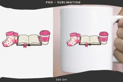 Book besties png design for T-shirts Product Image 3