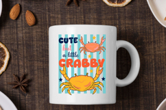 Cute But A Little Crabby SVG PNG, Funny Crab T Shirt Product Image 3