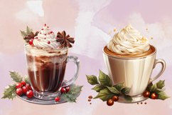 Christmas Clipart Sublimation Bundle, Christmas Holiday Product Image 3