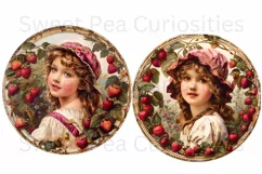 Strawberry, Strawberries, Ephemera, PNG, Clipart Product Image 3