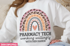 Pharmacy tech working PNG, Pharmacy Technician Sublimati Product Image 3
