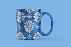 Bold Snowflake Digital Paper Product Image 2