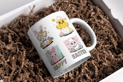 Retro Easter PNG Bundle Groovy 300 DPI Product Image 3