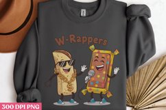 W-Rappers PNG, Funny Animal Puns Sublimation PNG Product Image 3