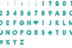 Turquoise Foil Balloon Clipart: "Balloon CLIPART" Turquoise Product Image 3