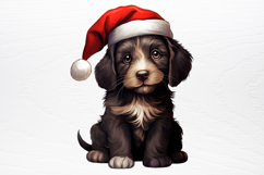 Christmas Dog Sublimation Clipart PNG Product Image 3