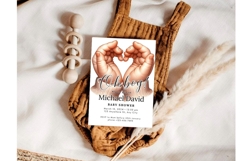 Baby Shower Invitation Template 164 Product Image 3