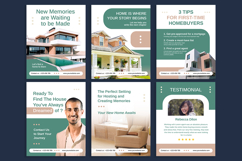 Green Cream Real Estate - Instagram Feed Product Image 3