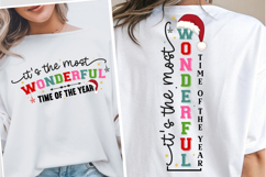 It&#039;s the Most Wonderful Time of The Year PNG, Christmas PNG Product Image 1