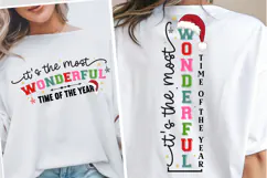 It's the Most Wonderful Time of The Year PNG, Christmas PNG Product Image 1