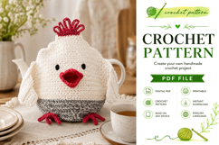 Chicken Tea Cozy Crochet Pattern PDF Product Image 4