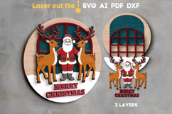 Christmas Signs Bundle SVG laser cut files for Glowforge Product Image 3