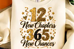 12 New Chapters 365 New Change PNG, Happy New Year 2027 PNG Product Image 2