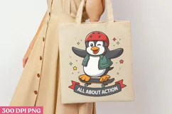 All About Action PNG, Cute Animal Sublimation PNG Product Image 3