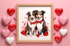 Valentines Day Animal Couple Sublimation, Christmas Clipart Product Image 3