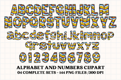 Back to School Alphabet png, letters doodle, school clipart Product Image 3