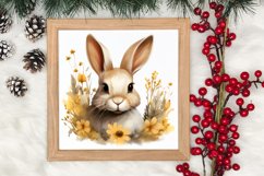 Gold Christmas Watercolor Clipart Sublimation, Christmas PNG Product Image 3