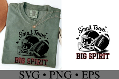 Small Town Big Spirit Svg | Game Day Svg | Shirt Svg Product Image 3