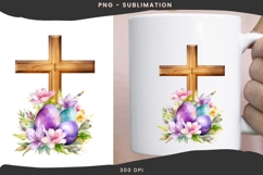 Easter cross png design for T-shirts Product Image 3