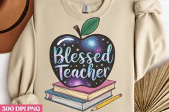 Blessed teacher PNG, Teacher Appreciation Sublimat Product Image 3