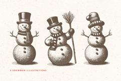Vintage Christmas Clipart Bundle Product Image 3