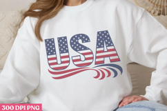 USA PNG, 4th Of July Sublimation PNG Product Image 1