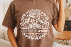 Another Chapter Another Adventure Svg, Book Lover Svg. Product Image 4