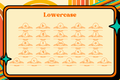 Malam Retro Monogram | Web Font Product Image 3
