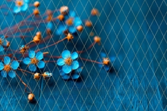 White Flowers Background, Floral Background Designs Product Image 3