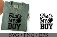 That's my boy Svg | Sport Svg | Shirt Svg Product Image 3