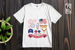 Land Of The Free Eagle Clipart Sublimation PNG Product Image 3