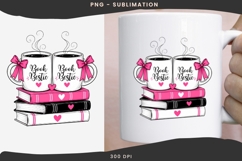 Book besties png design for T-shirts Product Image 3