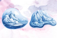 Christmas Snow Cap Sublimation Clipart, Christmas Snow Cap Product Image 4