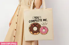 You Complete me PNG, Valentine Sublimation PNG Product Image 1