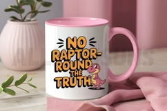 Cartoon Dinosaur Illustration With Funny Pun About Product Image 3